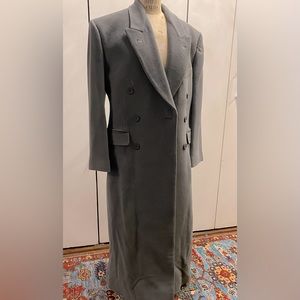 BALENCIAGA
Double-breasted wool-alpaca coat
